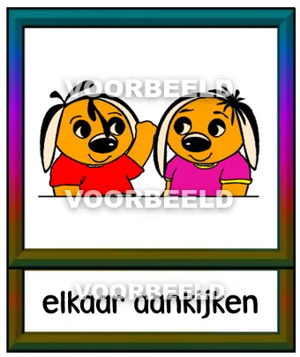 Elkaar aankijken