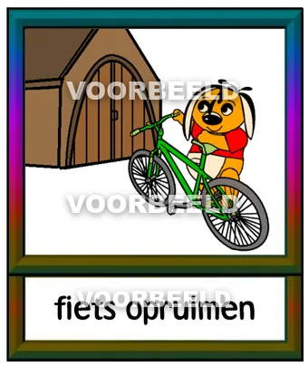 Fiets opruimen