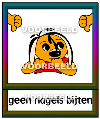 Geen nagels bijten