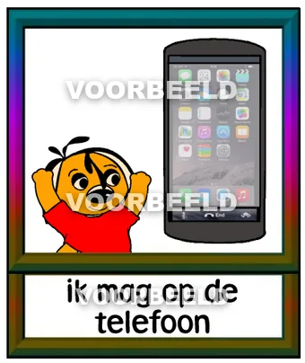 Ik mag op de telefoon