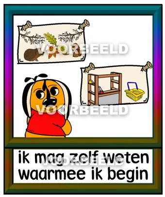 Ik mag zelf weten waarmee ik begin