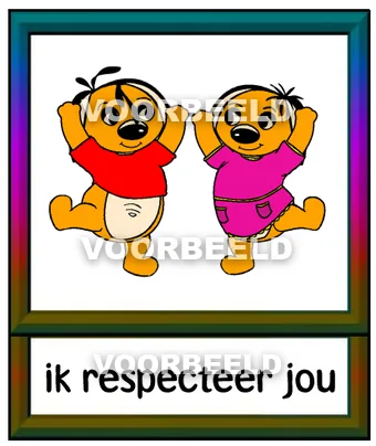 Ik respecteer jou