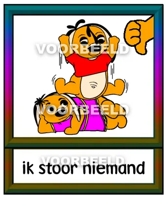 Ik stoor niemand