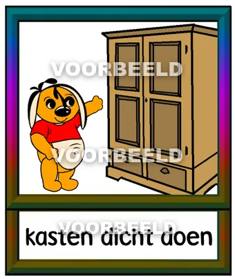 Kasten dicht doen