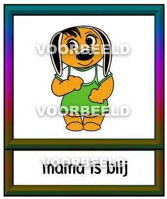 Mama is blij