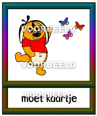 Moet kaartje