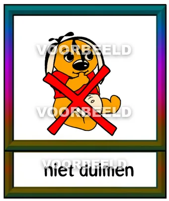 Niet duimen