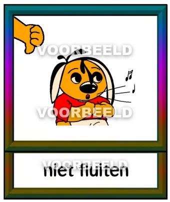 Niet fluiten