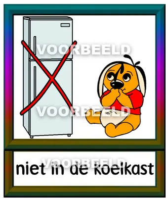 Niet in de koelkast
