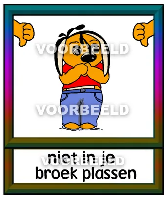 Niet in je broek plassen