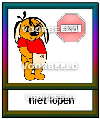Niet lopen