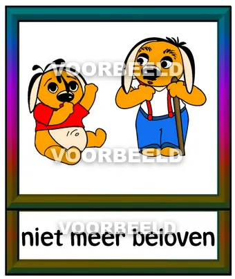 Niet meer beloven