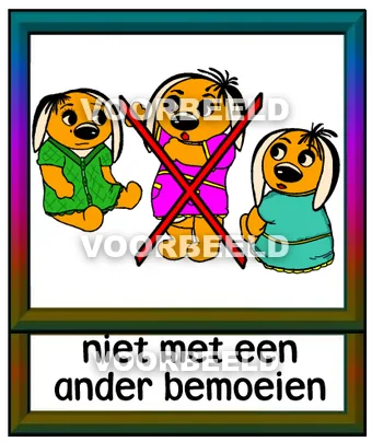 Niet met een ander bemoeien