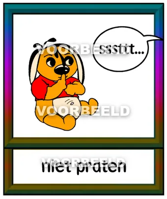 Niet praten