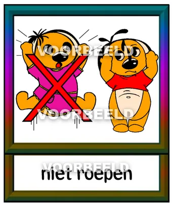 Niet roepen