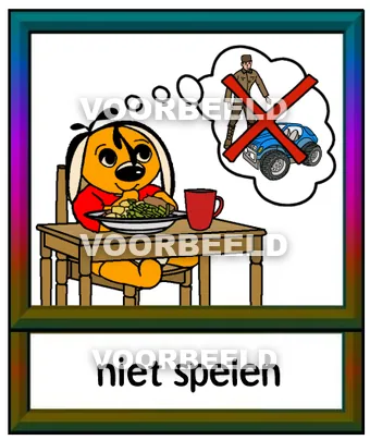 Niet spelen