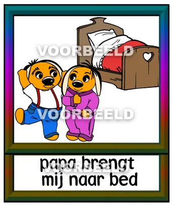 Pap brengt mij naar bed m