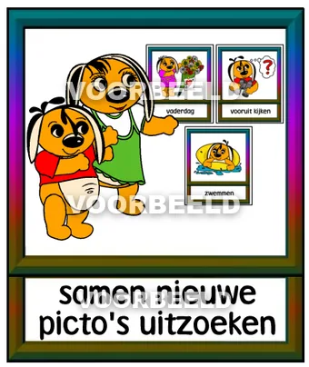 Samen nieuwe pictos uitzoeken