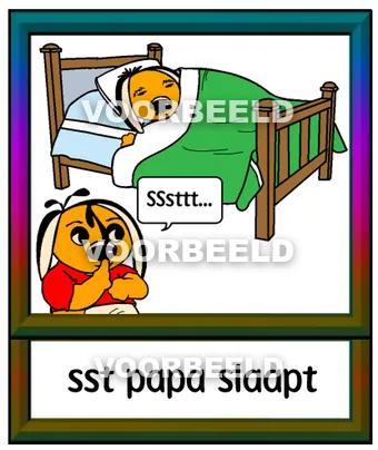 Sst papa slaapt