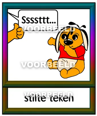 Stilte teken