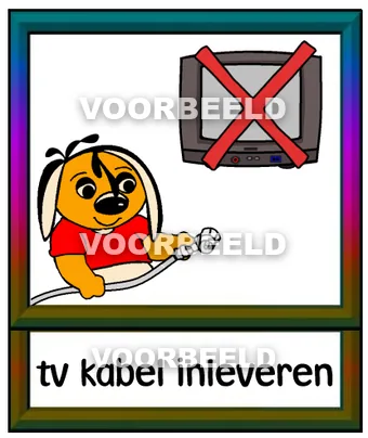 TV kabel inleveren