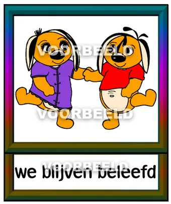 We blijven beleefd