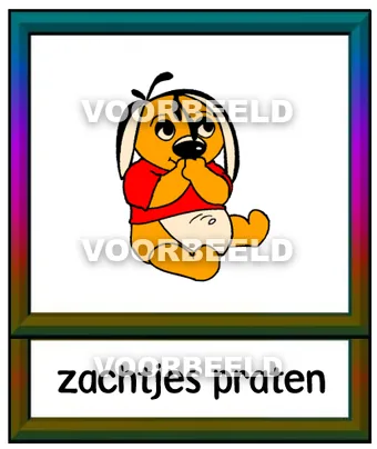 Zachtjes praten