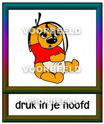 Druk in je hoofd