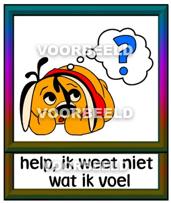 Help ik weet niet wat ik voel