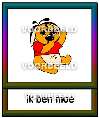 Ik ben moe