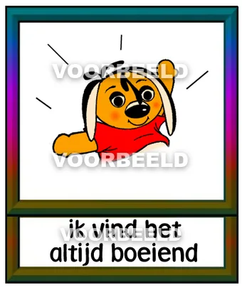Ik vind het altijd boeiend