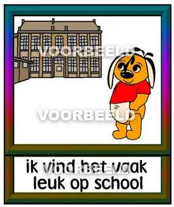 Ik vind het vaak leuk op school