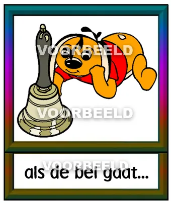 Als de bel gaat