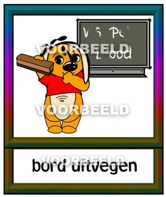 Bord uitvegen