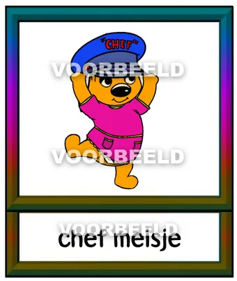 Chef meisje