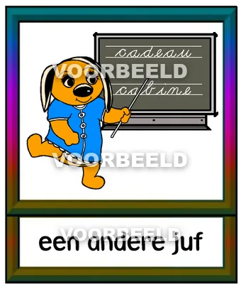 Een andere juf