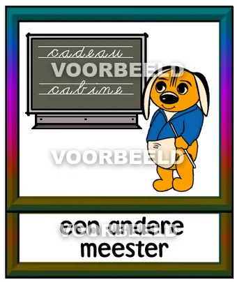 Een andere meester