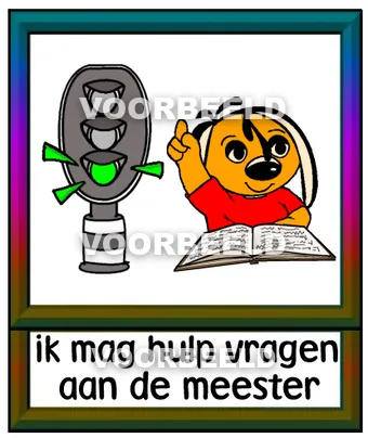 Ik mag hulp vragen aan de meester