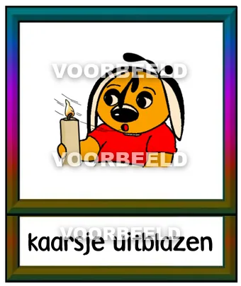 Kaarsje uitblazen
