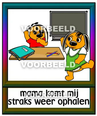 Mama komt mij straks weer ophalen