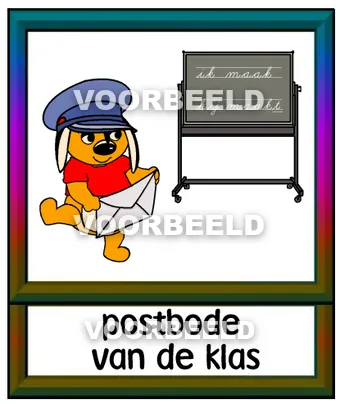 Postbode VD klas
