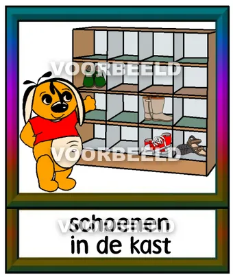 Schoenen in de kast