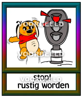 Stop rustig worden
