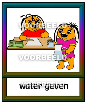 Water geven