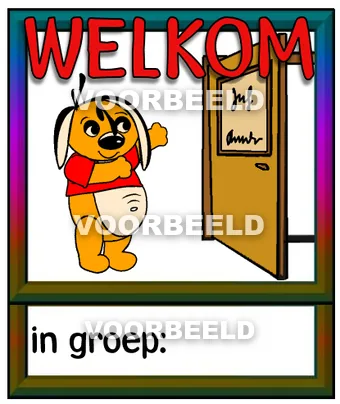 Welkom in groep