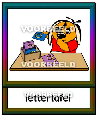 Lettertafel