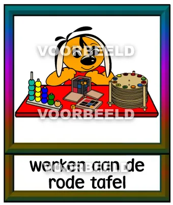 Werken aande rodetafel