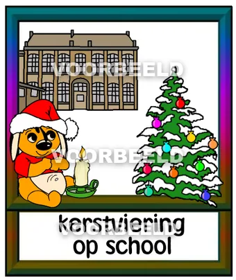 Kerstviering op school