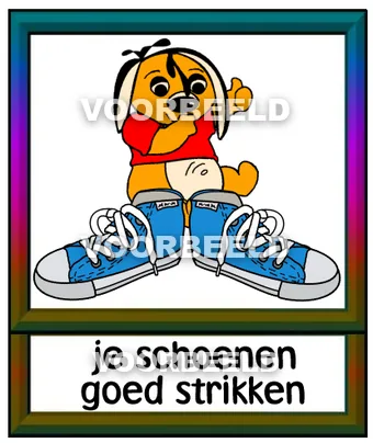 Je schoenen goed strikken
