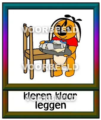 Kleren klaar leggen